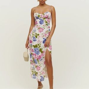 Reformation Kourtney Dress in Donna Size 10 NWOT